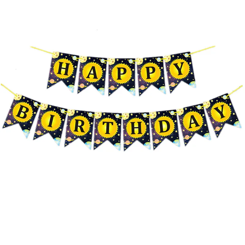 Баннер на день рождения для детей и взрослых мультяшный автомобиль Акула