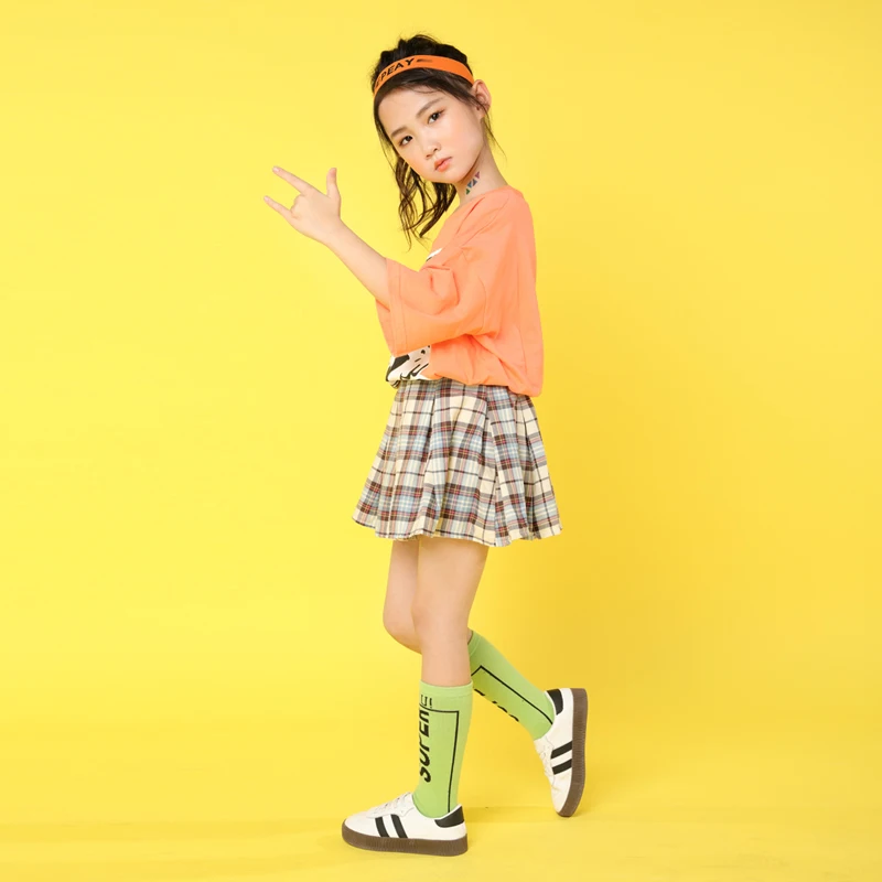 Детские танцевальные костюмы Черлидинга с блестками для девочек одежда в стиле