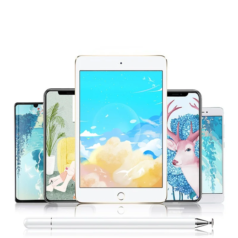 Стилус для Android IOS Apple карандаш Xiaomi Samsung планшета iPad сенсорный экран ручка