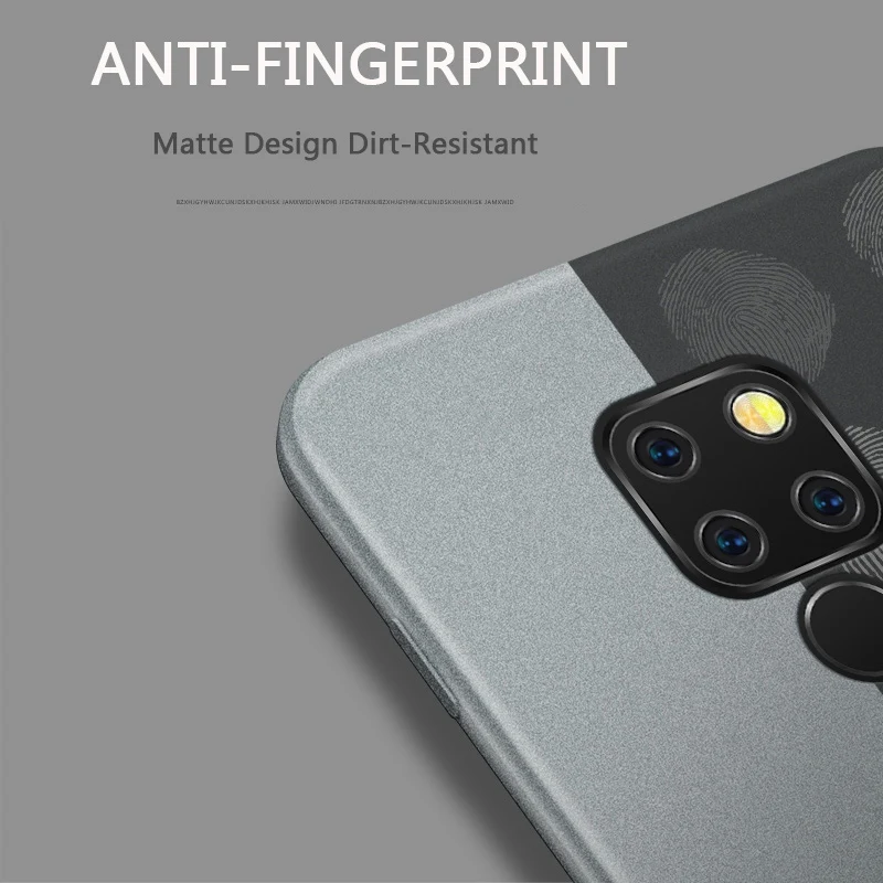 Чехол upaitou для huawei mate 30 20X20 10 mate 20 P30 P20 P10 Plus Pro Lite чехол с защитой от отпечатков пальцев мягкий матовый Ультратонкий чехол из ТПУ