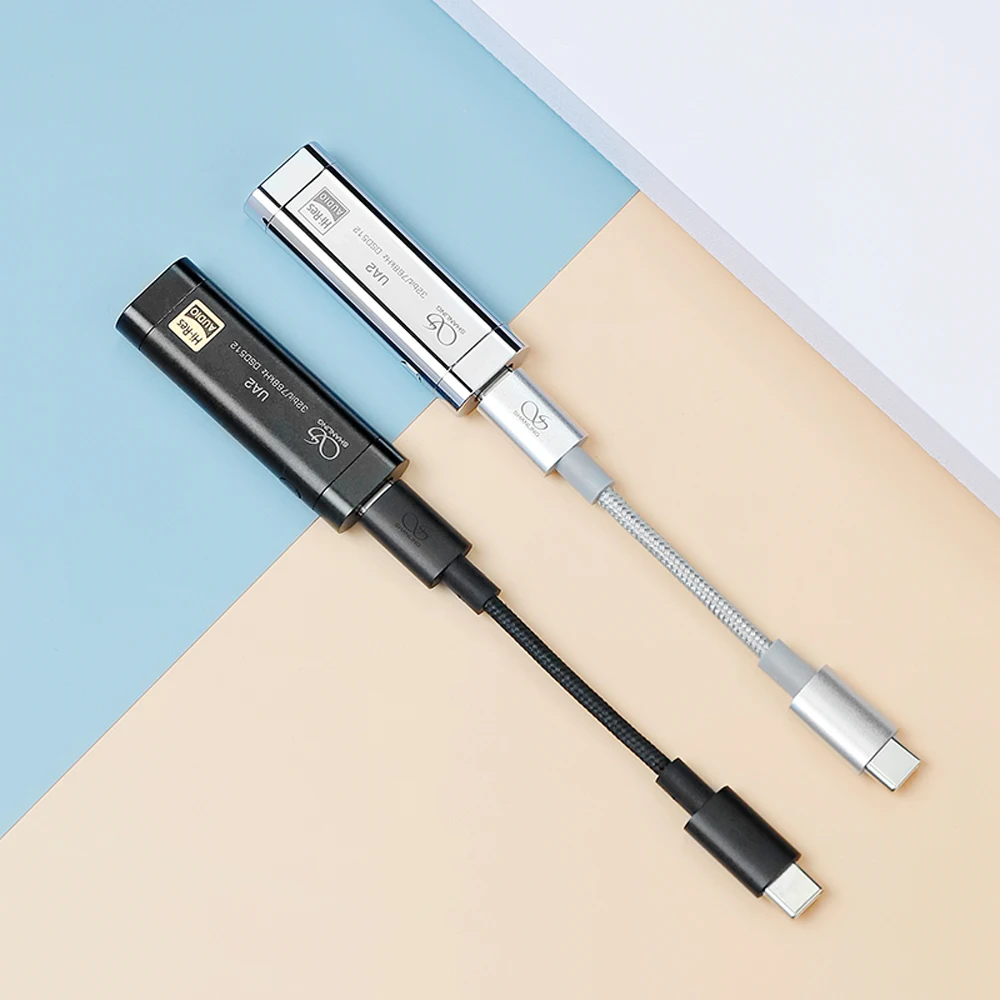 Кабель Shanling UA2 портативный USB-ЦАП усилитель звука выход Type-C на 2 5/3 5 мм совместим с