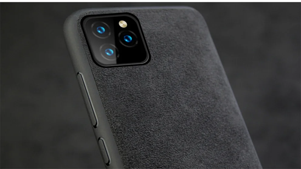 Чехол для телефона из натуральной коровьей замши для Apple iphone 11 11Pro 11 Pro Max X XR XS max 6 6S 7 8 plus 360 полный защитный чехол