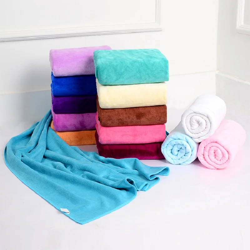 Бытовые банные полотенца из микрофибры для отеля быстро впитывают воду и