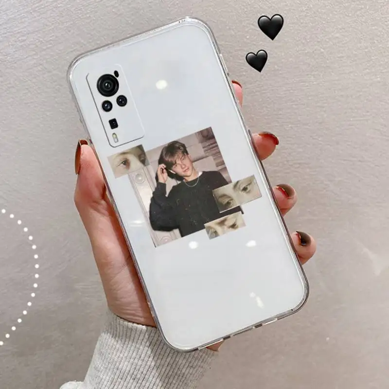 

American actors Leonardo DiCaprio Phone Case Transparent for vivo X 50 60 30 21 27 20 7 9 i s pro plus