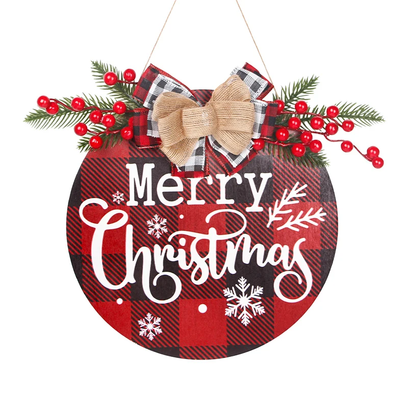 

Подвесное украшение для крыльца с надписью «Merry Christmas»