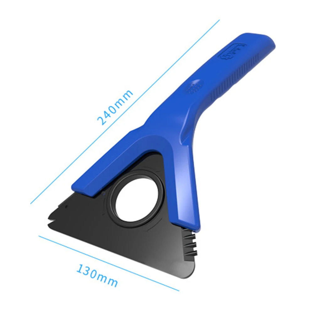 

Car Ice Scraper Detachable Blade Windshield Snow Wiper Snowing Toughness Electric Portable Blade Ice Frost Remover