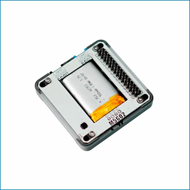 

M5GO BOTTOM2 M5Stack Core2 dedicated expansion battery base 500 mAh with microphone SPM1423 MPU6886 HY2.0-4P