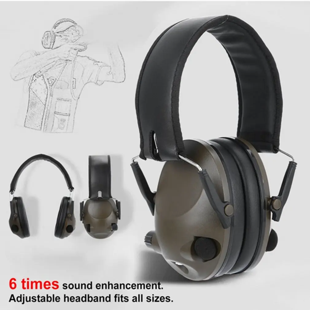 

Military Tactical Earmuff Noise Reduction Hunting Shooting Headphone Anti-noise Ear Defenders Hearing Protector