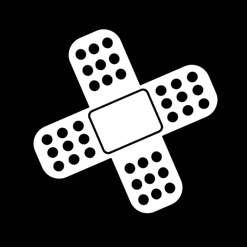 15*15 см Автомобильная наклейка Забавный JDM BAND помощь в покрытии царапин наклейки