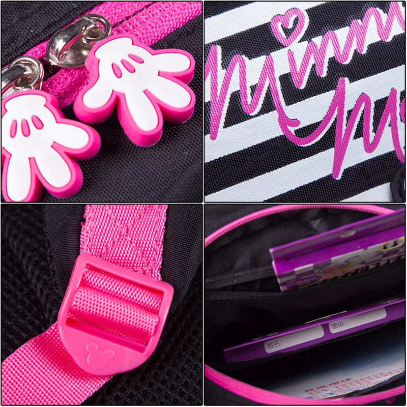 Дисней мультфильм Микки Маус рюкзак мальчики и девочки сумка От 5 до 8 лет