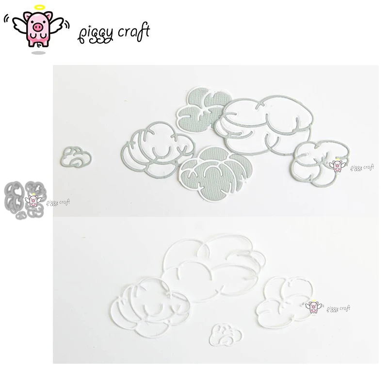 Технические металлические Вырубные штампы форма для вырезания 4 шт. облако