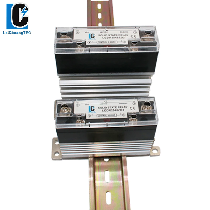AC to And DC 10A-40A Solid State Relay With Heat Sink Industrial Slim SSR DIN Rail Mount | Обустройство дома