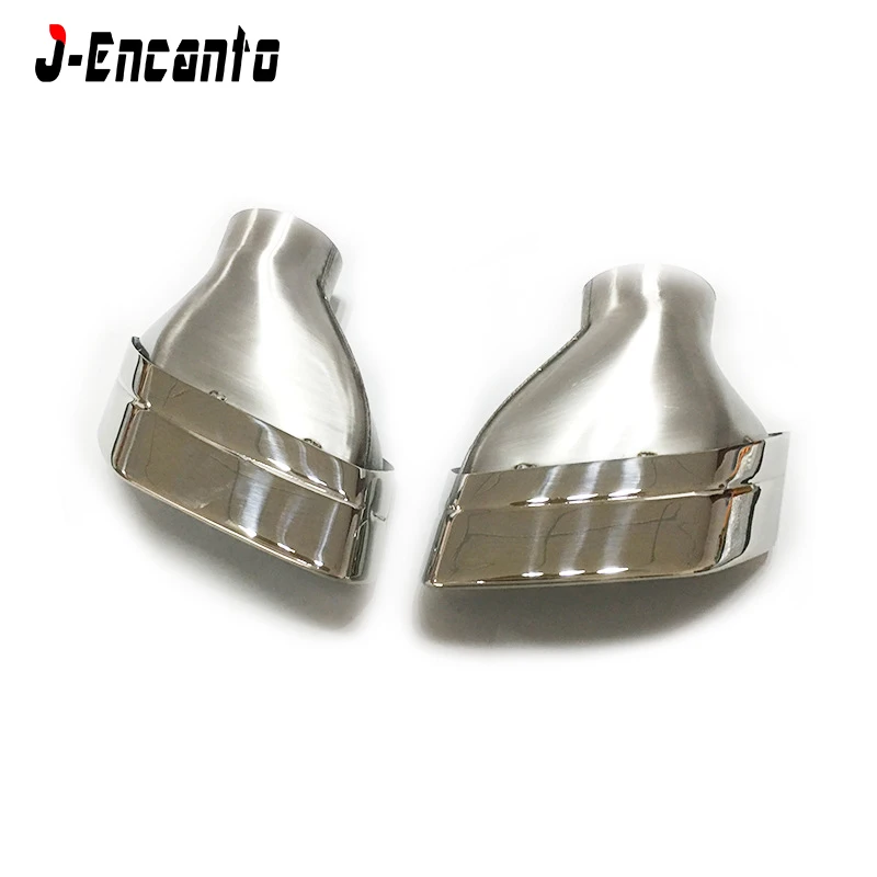 

5 ser G30 New Arrival 304 Stainless Steel Chroming Car Exhaust Pipe Muffler Tip For BMW G30 New 5-Series 2017 2018 Accessories