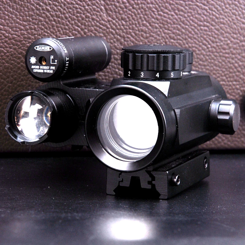 Охотничий оптический прицел Red Dot для 11 мм или 20 рельс с тактическим красным