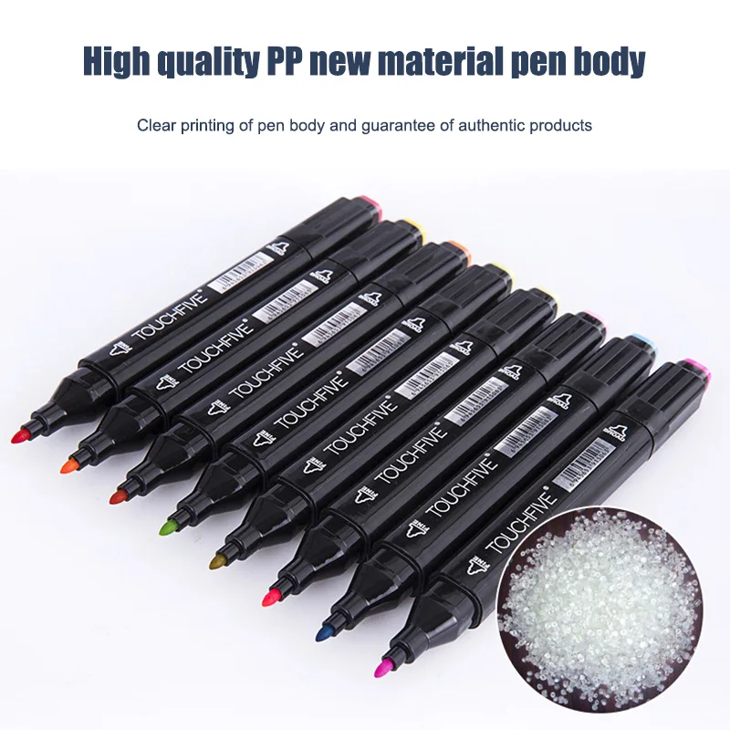 Ручка маркер Kidspen TouchFive графический дизайн с двумя наконечниками для студентов