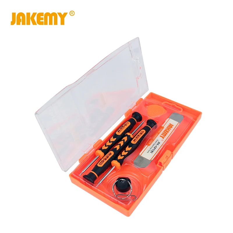 JAKEMY 7 in 1 Repair Tools For Iphone Screwdriver Set Slotted/Phillips/Pentalobe Opening Tools Kit For Mobile Phone Ipad PC