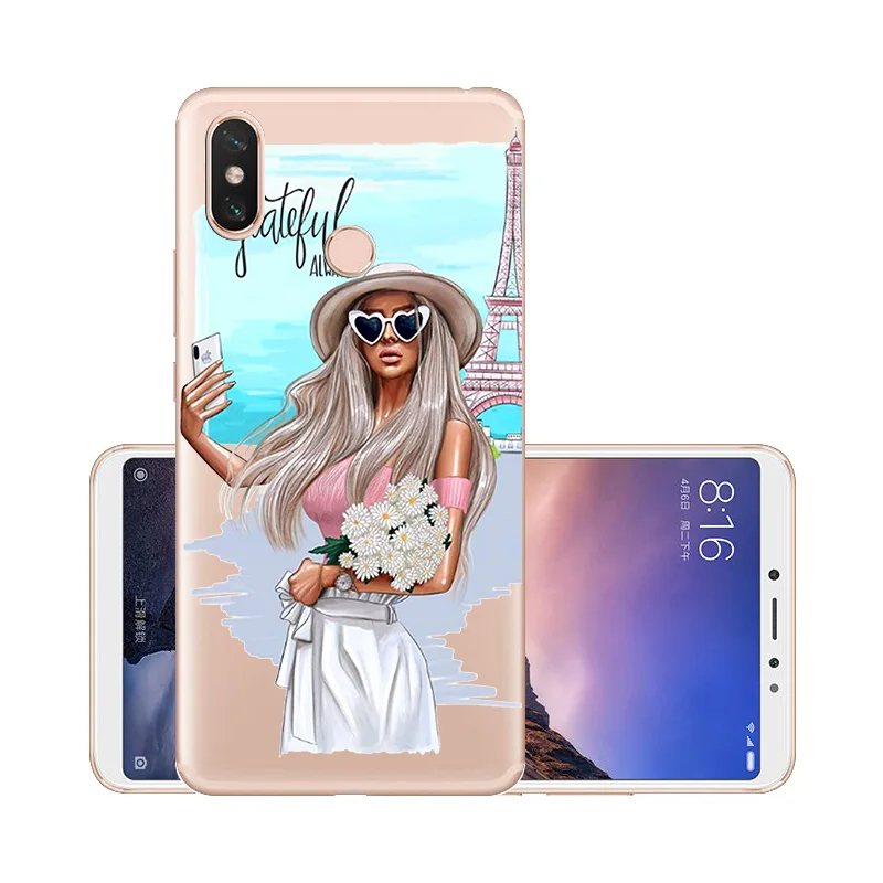 

For Xiaomi Redmi Note 9 Pro Case Silicon Baby Mom Girl Phone Cover For Xiomi Mi 9T Pro Note 10 Lite 3 9s 9A 9C NFC Cover