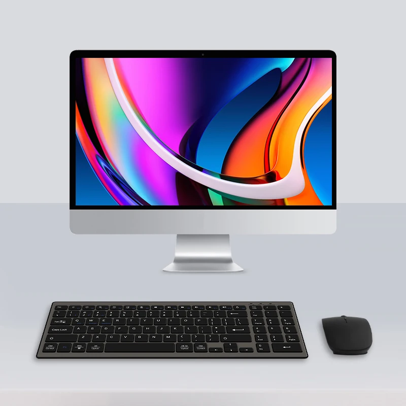 Клавиатура AJIUYU с Bluetooth для Apple iMac Mac MacBook Air Pro ноутбук iPad планшет 2 4G беспроводная