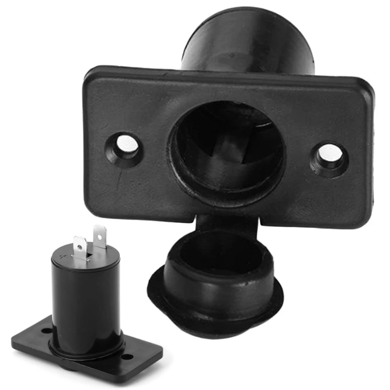 Автомобильное зарядное устройство с двумя usb портами для лодки и мотоцикла