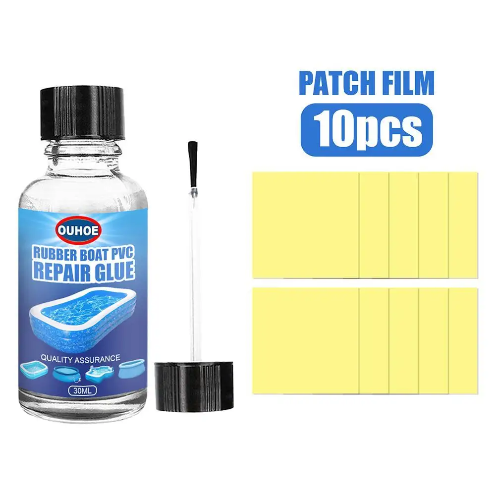 Спасательный круг для бассейна прочный ПВХ клей ремонта 30 мл резиновой лодки