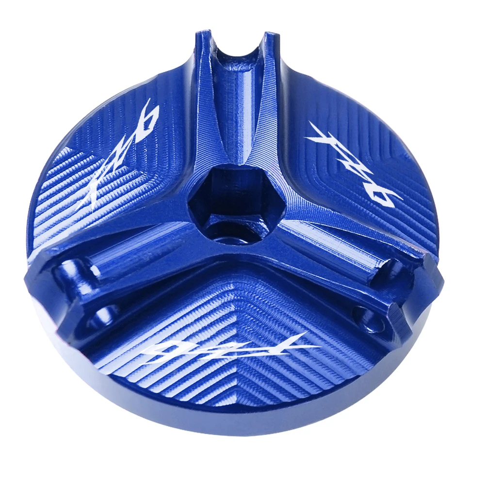 

FAZER Motorcycle CNC Aluminum Engine Oil Filter Cup Plug Cover screws For Yamaha FZ6 Fz6 2004 2006 2007 2008 2009 2010 2011 2012