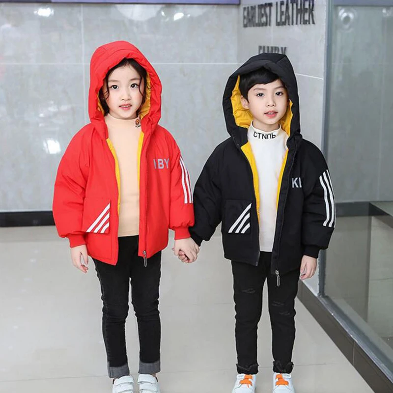 

Fashion Boys Girls Winter Down clothes Designed Cool Clothes For 3-7 Years Kids Boys and Girls Top