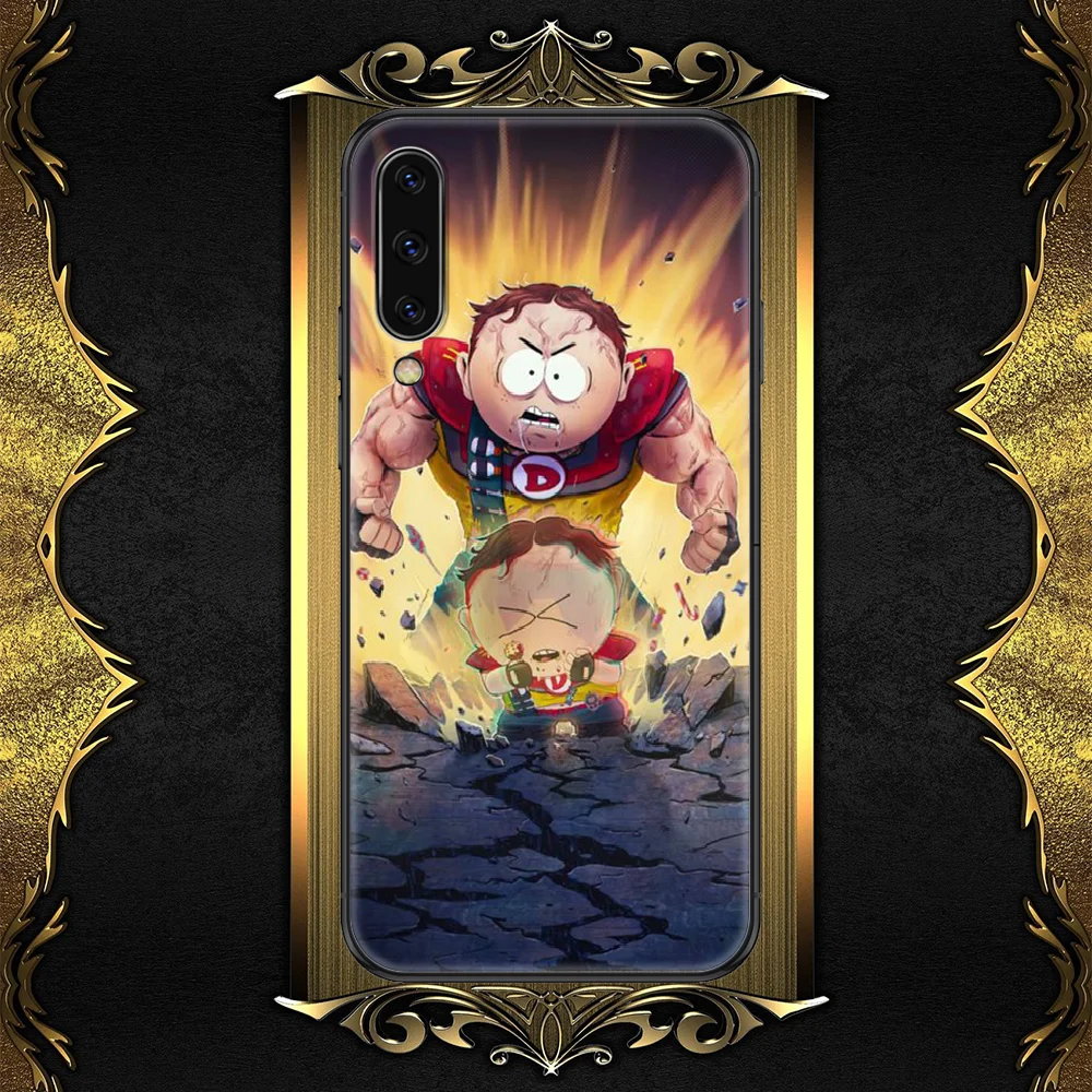 

Cartoon souths-compatible-parks Phone case For Samsung Galaxy A 3 5 7 8 10 20 21 30 40 50 51 70 71 E S 2016 2018 4G black luxury