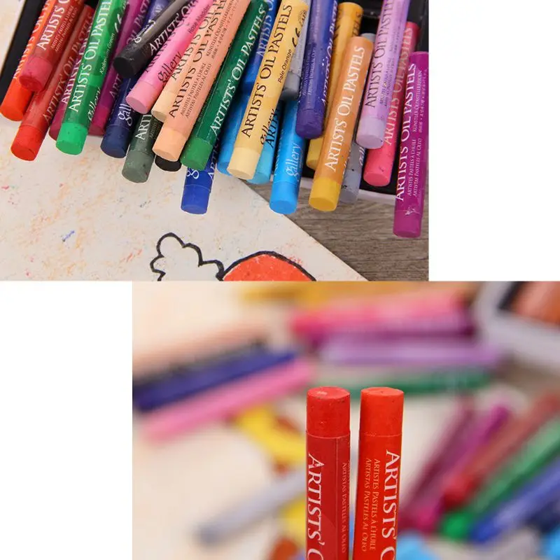 

48 Color Oil Pastel for artist Student Graffiti Soft Pastel Painting Drawing Pen R9JA