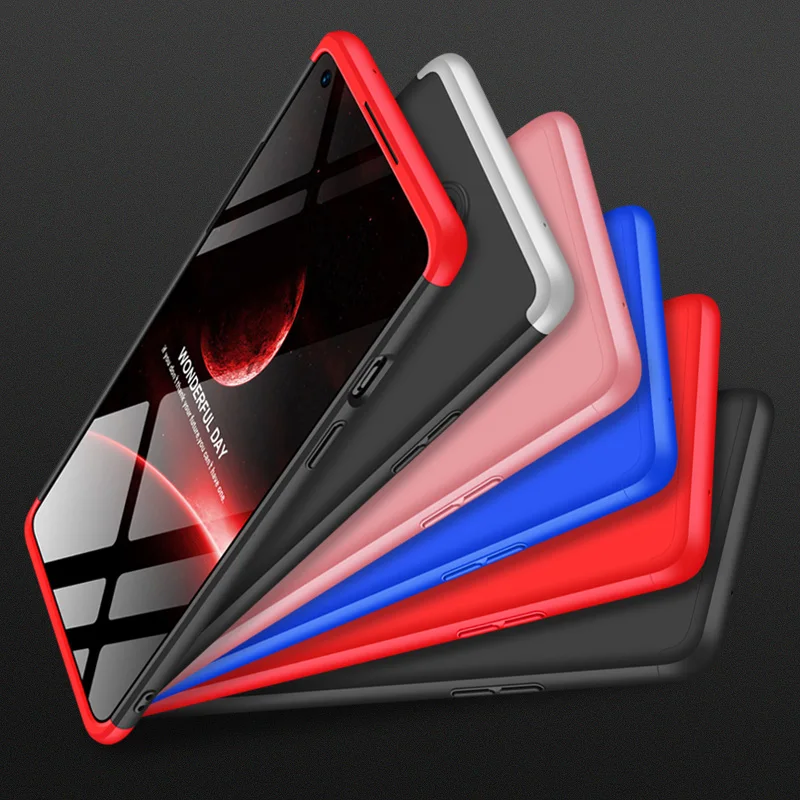 

Shockproof Armor Matte Phone Case For Nokia 8.1 6.1 7 Plus X7 X6 Luxury Bumper Lens full Protection Shell 3 in 1 PC Hard Cover