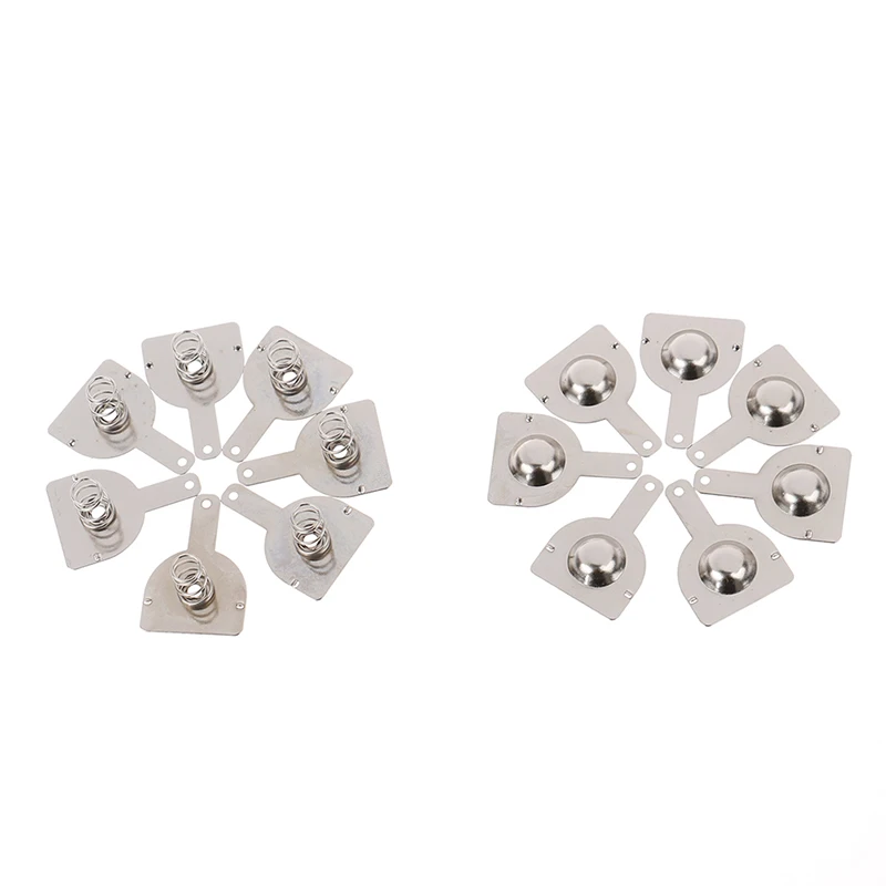 100 шт. 18650 положительные и отрицательные одиночные контактные Пружинные пластины