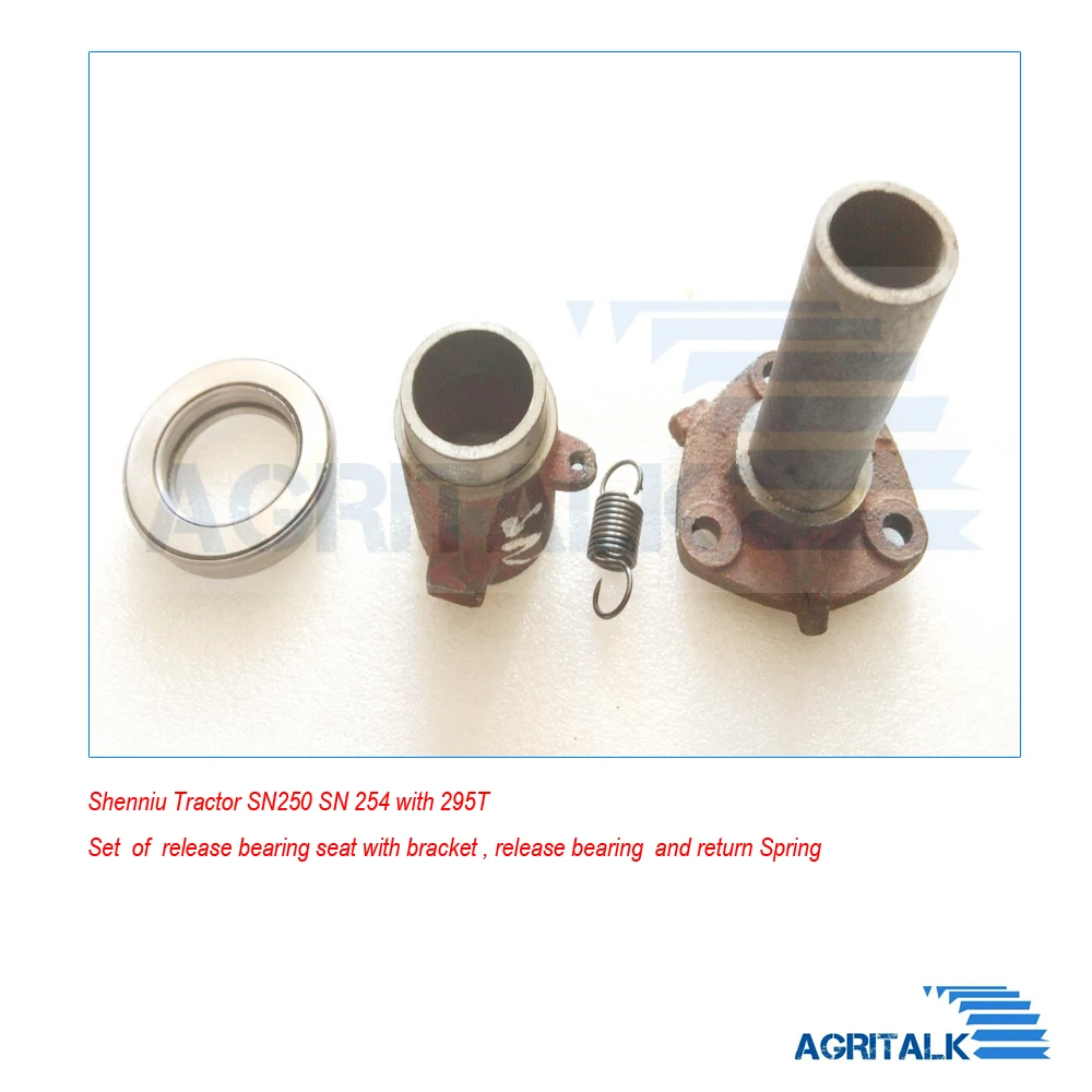 Набор спусковых подшипников кронштейнов и пружин для трактора Shenniu (Bison Hardley) SN250