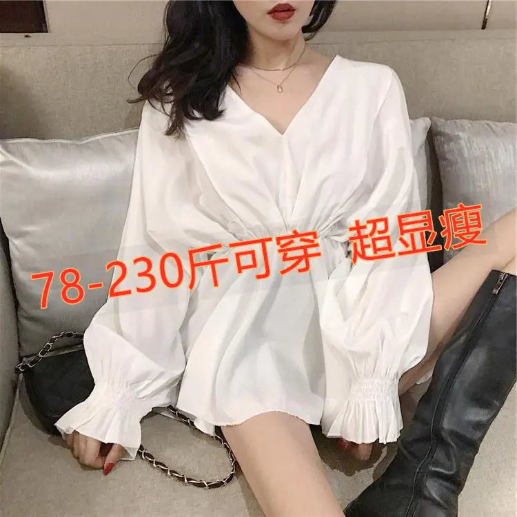 

Blouse Women Women's Chiffon Shirt Spring Autumn plus Size Top Clothes T-shirt Blusas Mujer De Moda