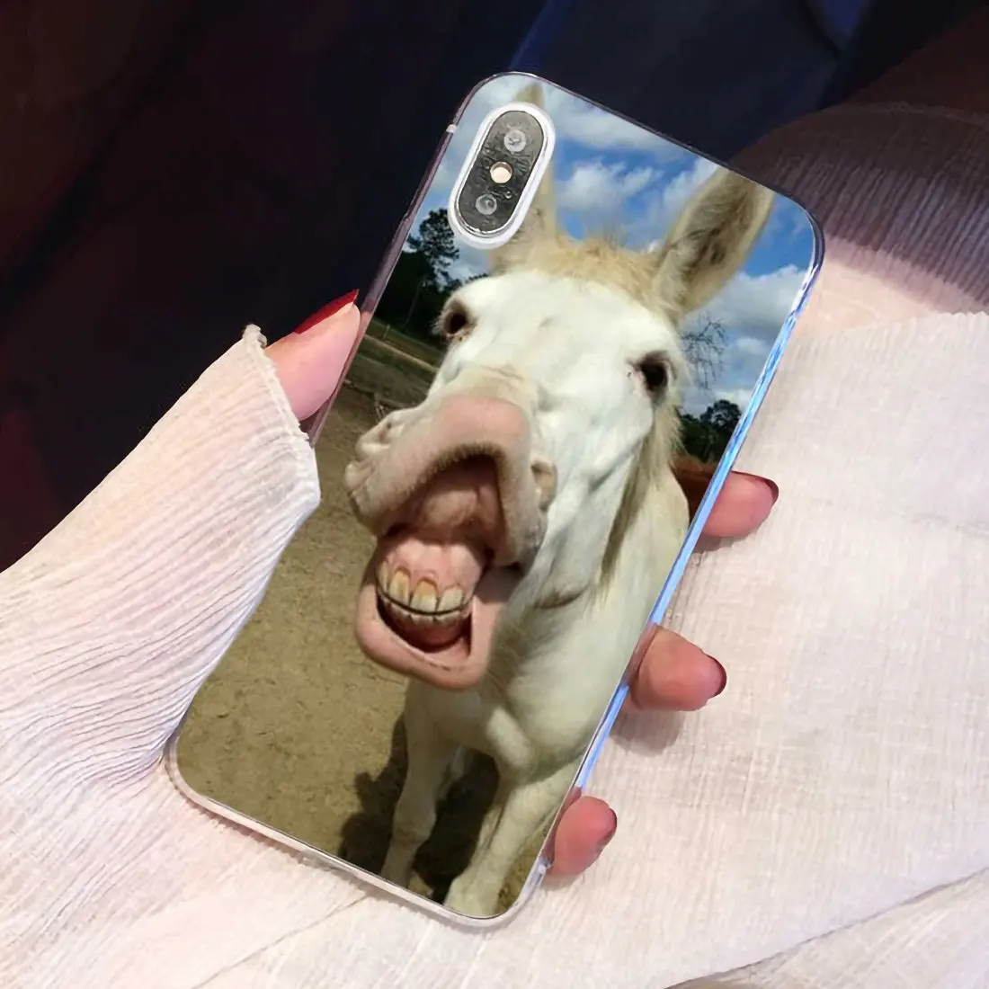 Для Samsung Galaxy J1 J2 J3 J4 J5 J6 J7 J8 Plus Prime 2015 мягкий чехол сумка Лошадь теленок Cremello Native Pony |
