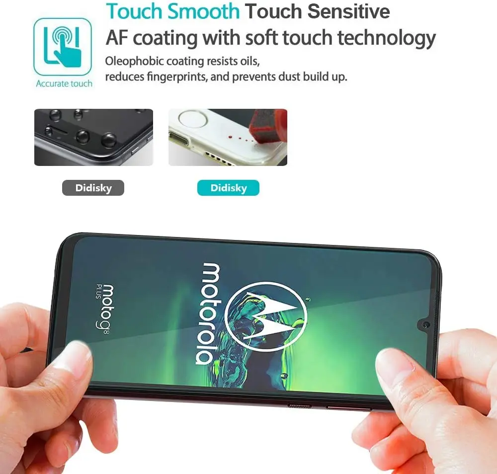 Закаленное стекло для Motorola Moto G8 Power Lite One Fusion Plus Защитная пленка экрана 2.5D 9H Play