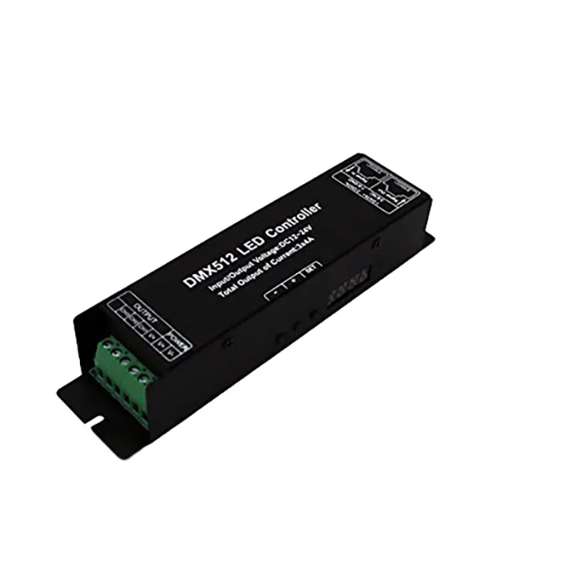Dmx Led контроллер с дисплеем цифровая трубка Dmx512 декодер драйвер диммер
