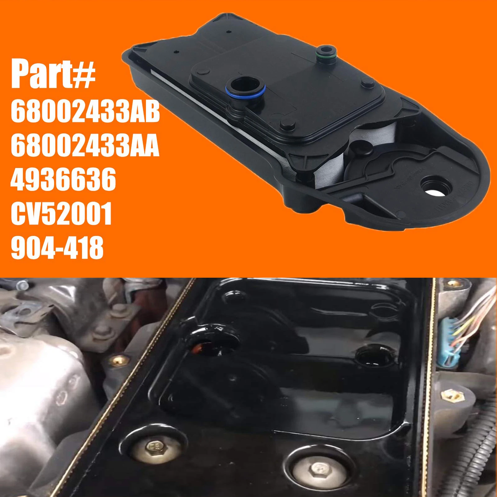 

Water Separator Set 6.7L Replacement for 2013-2018 Ram 2500 3500 4500 5500 Replaces 68197867AA, 68157291AA