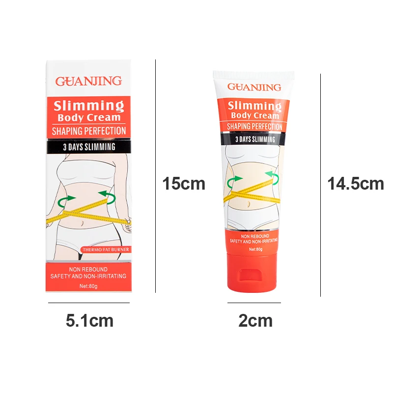 

80g Fat Burning Cream Fat Loss Slimming Herbal Body Fat Reduction Cream Massage Cream Arm Leg Waist Weight Loss Massage Ointment