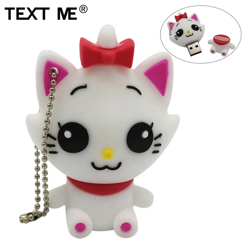Напиши мне мультфильм милый лозы кошка карту флэш памяти с интерфейсом usb 4 ГБ 8