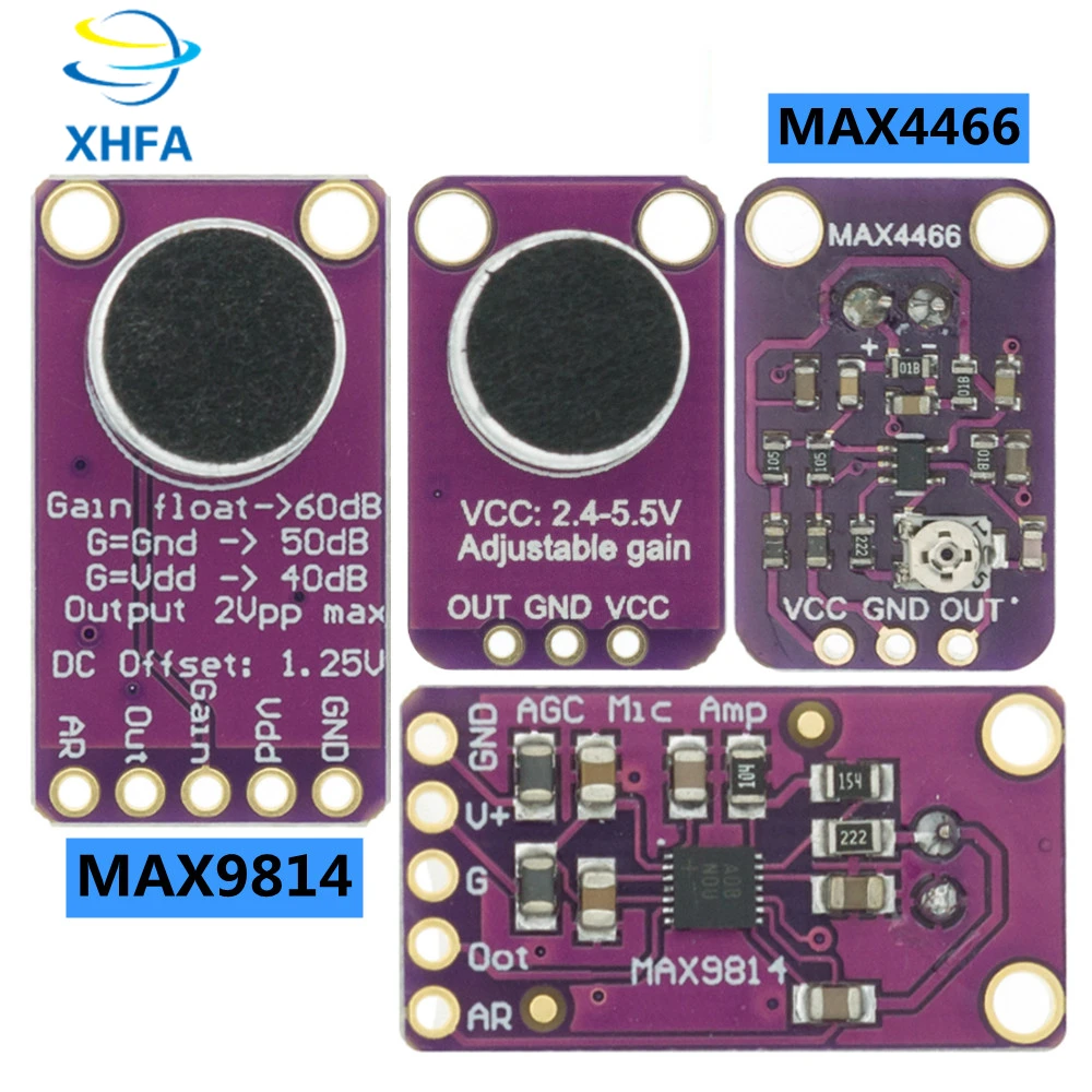 Продажи Звуковой Модуль датчика Датчик звукового контроля MAX4466 MAX9814switch