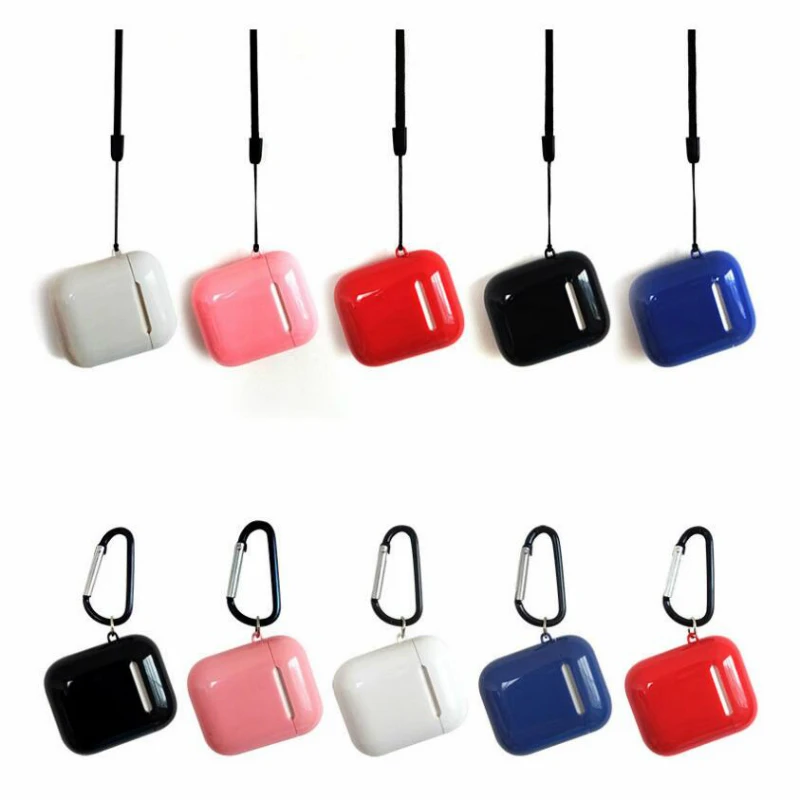 ПК классический стиль беспроводной чехол для наушников Защитный AirPods аксессуары