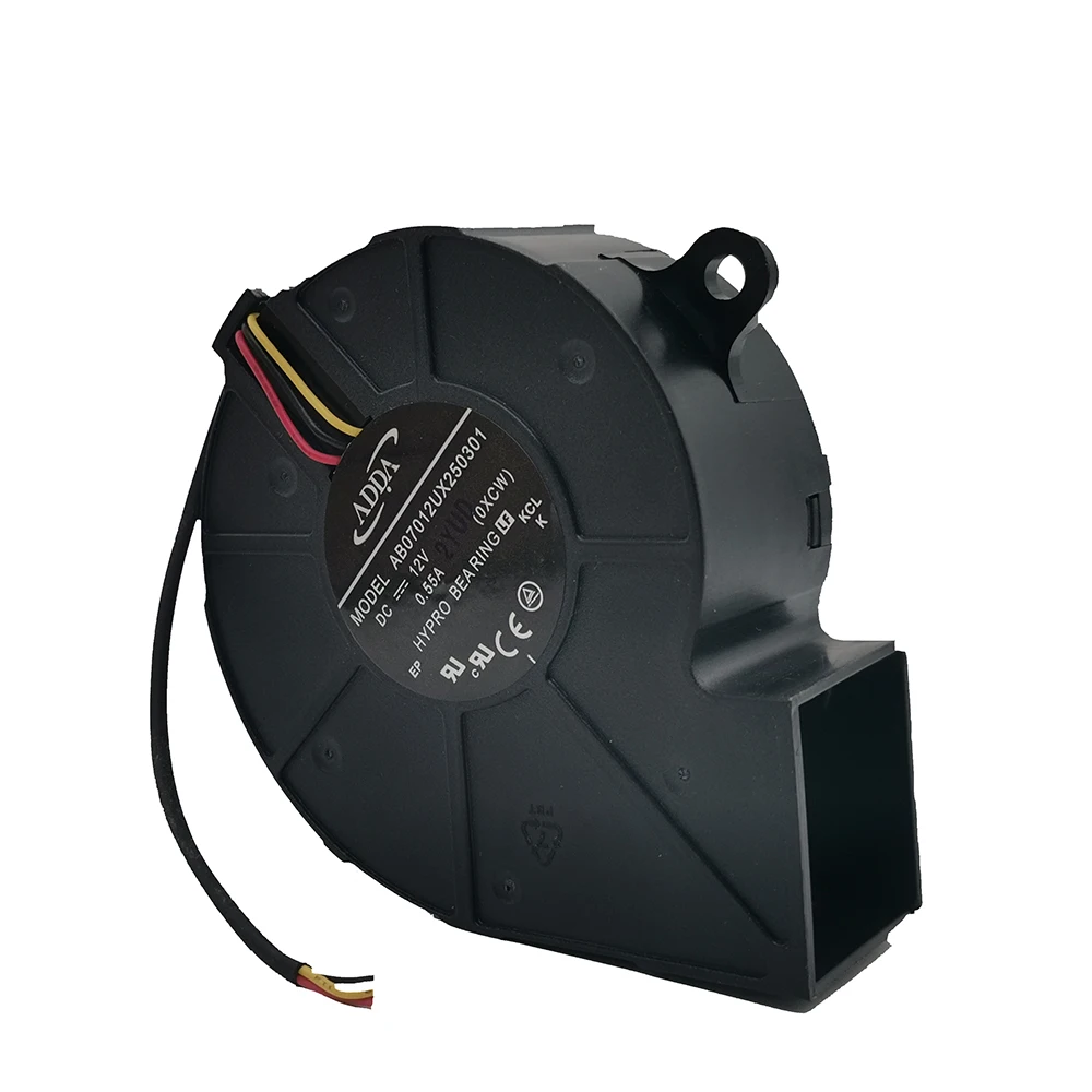 Новинка для ADDA AB07012UX250301 7 см 12V 0.55A центробежный турбинный вентилятор проектора