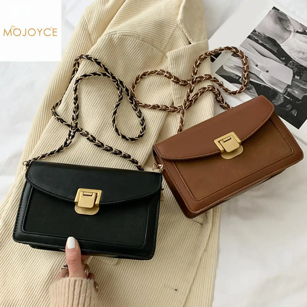 

Молодежные женские простые универсальные сумка однотонная кожаная сумка через плечо, сумка через плечо, маленькая сумочка для путешествий,...