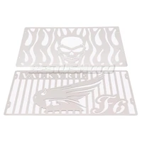 motorcycle stainless steel radiator grill cover guard protector for honda valkyrie gl1500 gl 1500 all years