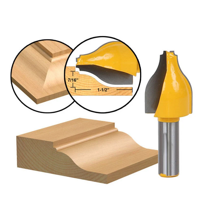 4 бит вертикальные рельефные Панель для создания выпуклой филенки-1/2 дюймов
