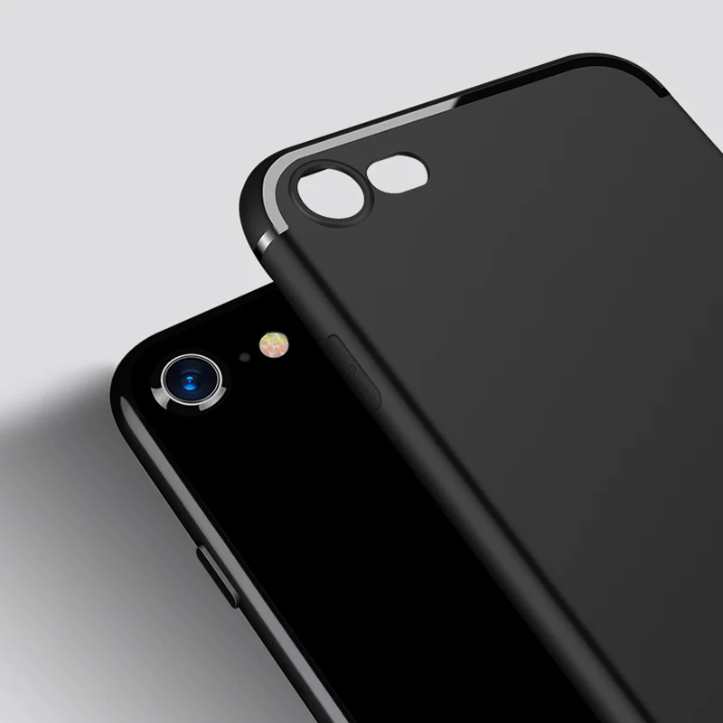 Ultra-Thin TPU Matte Case for iphone 7 8 14 Plus SE 2020 13 12 Mini Cases Soft Cover for iphone 6 6s X Xs Xr 11 Pro Max 5 5s