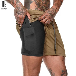 Manoswe Повседневное шнурок для бега спортивные мужские шорты шаге от шорты быстросохнущая тренировок бега Короткие штаны спортивный костюм спортивные шорты