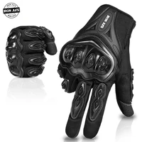 iron jias summer motorcycle gloves touch screen breathable riding sport protective gear motorbike motocross gloves axe10