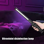 40 Светодиодный УФ стерилизационная дезинфекционная лампа портативная перезаряжаемая ультрафиолетовая бактерицидная портативная световая палочка товары для дома