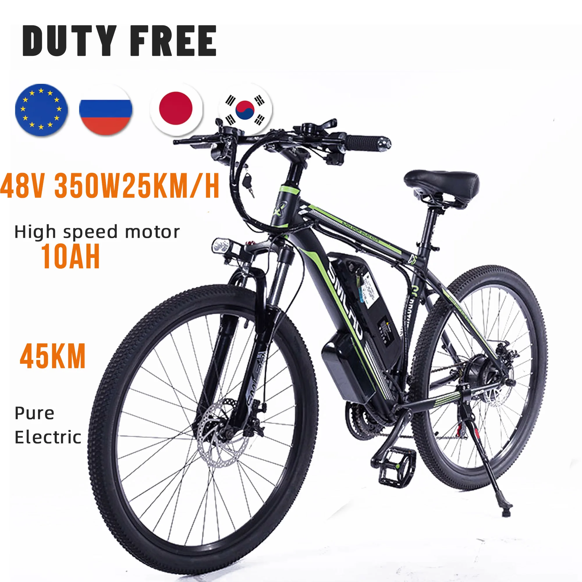 

Electric bike 26"/29'' 1000W Beach Cruiser MTB Bike with Removable 48V 17.5ah Battery Electric mountain Bicycle 21 Speed ebike