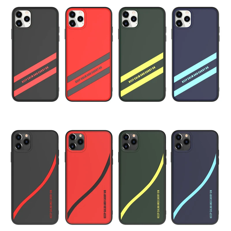 Роскошный силиконовый чехол контрастного цвета FHX RT для iPhone 7 8 Plus X XR XS MAX мягкий 11